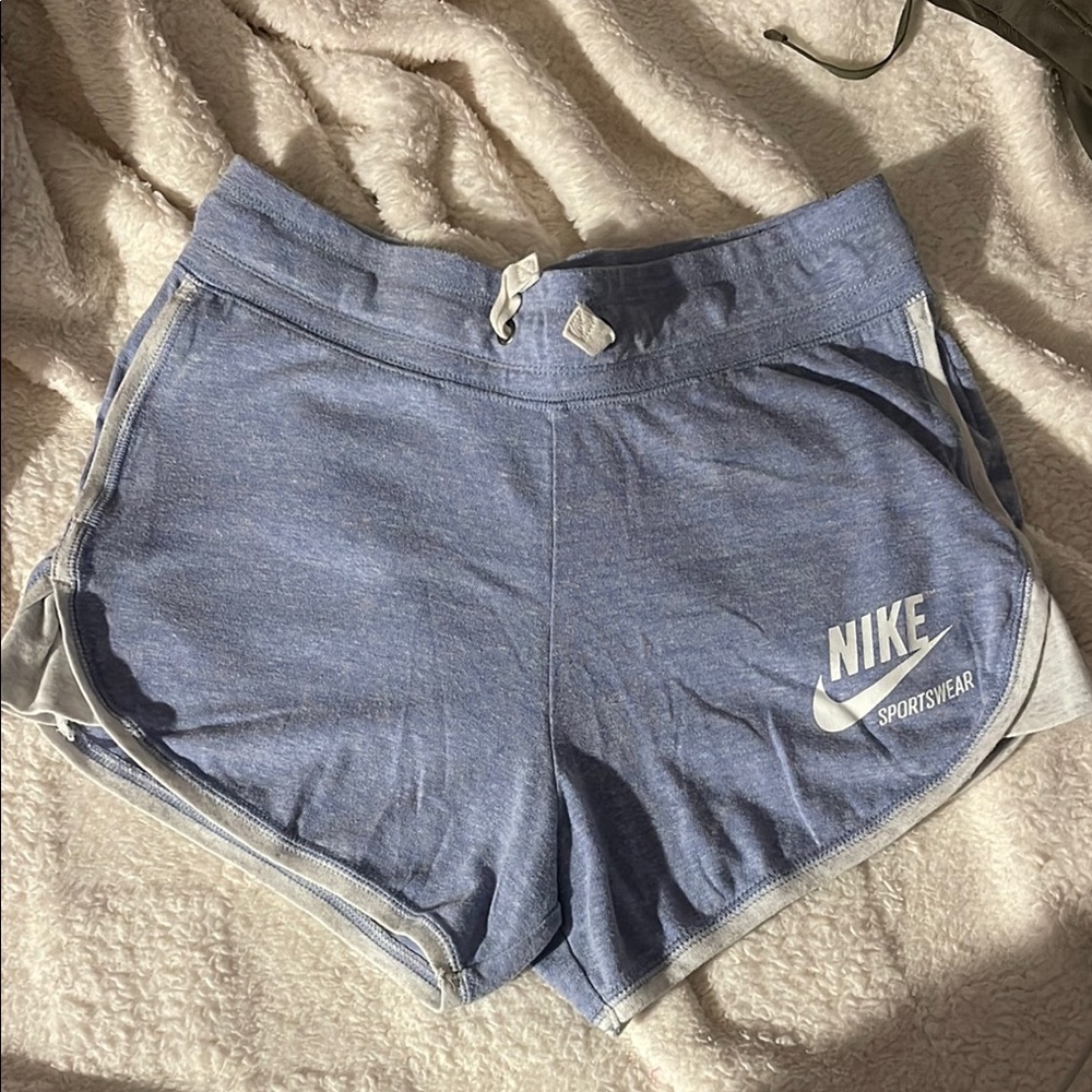 Nike Women's Blue Sportswear Shorts